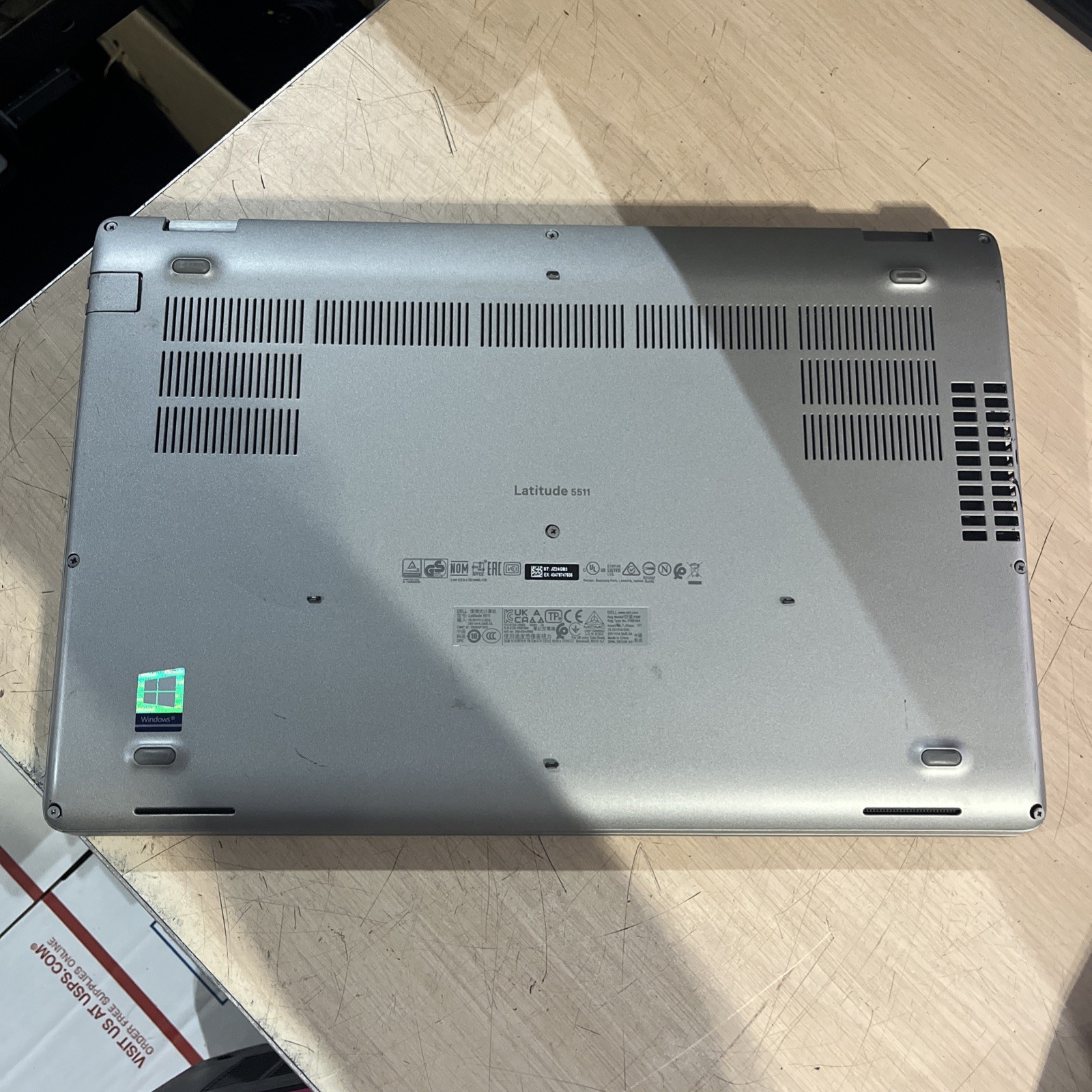 DELL LATITUDE 5511 INTEL CORE I5-10400H 2.60GHZ 8GB RAM NO HD