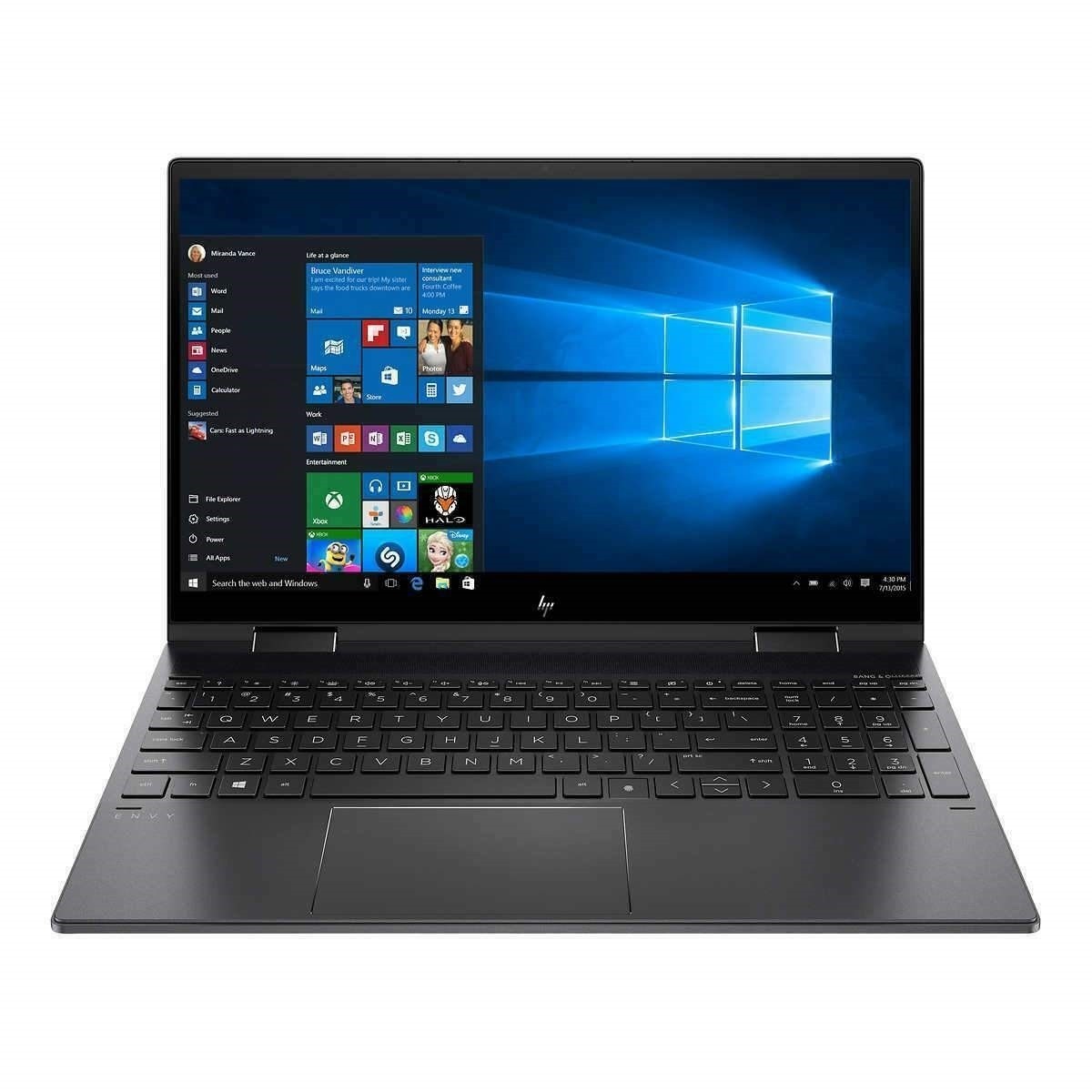 HP ENVY x360 15-EY0023DX 15.6″ 512GB, Nightfall Black