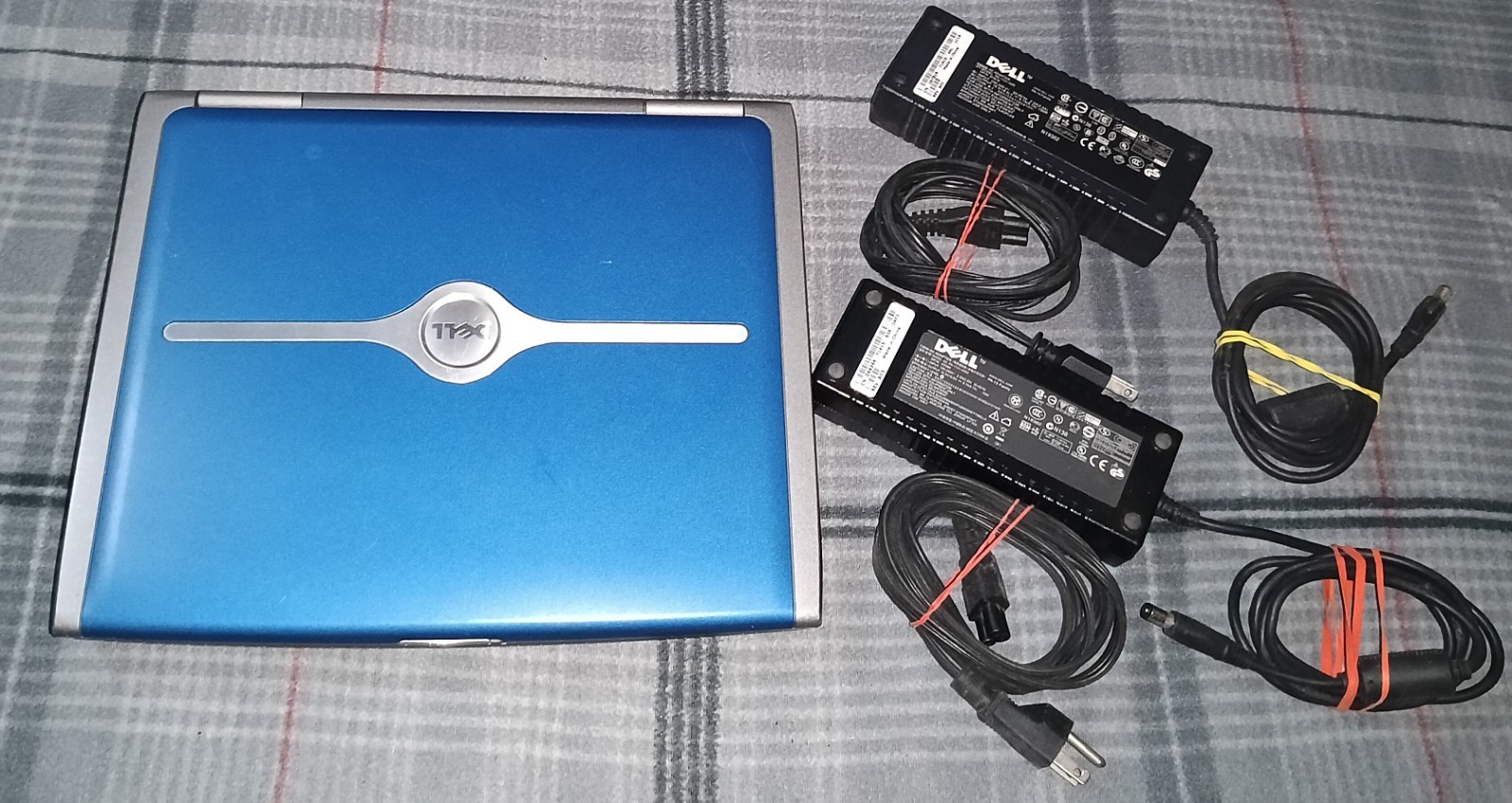Dell Inspiron 5150 Laptop Computer Blue For Parts Repair See Description