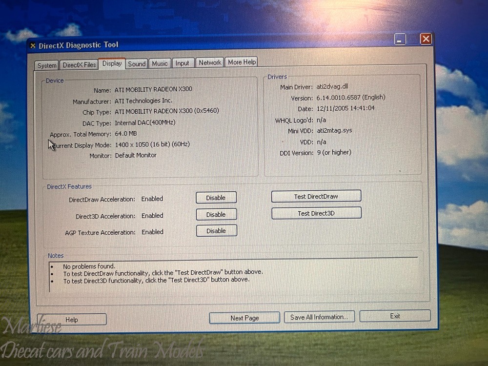 Dell Latitude D610 – Pentium M – Windows XP – Tested Working