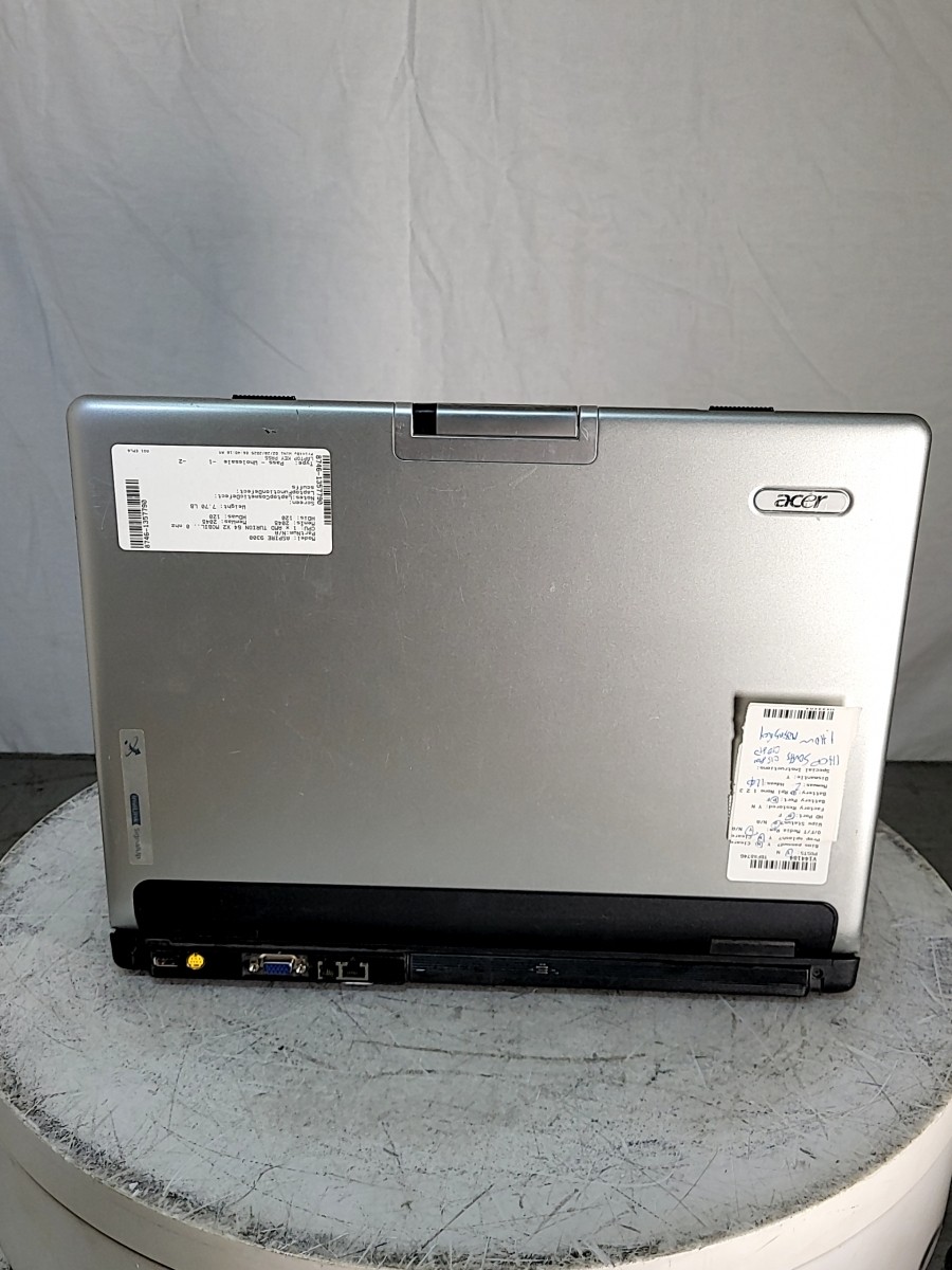 ACER ASPIRE 9300 MS2195 Laptop AMD TURION 64 X2 MOBILE TL-50 2GB 120GB SEE NOTES