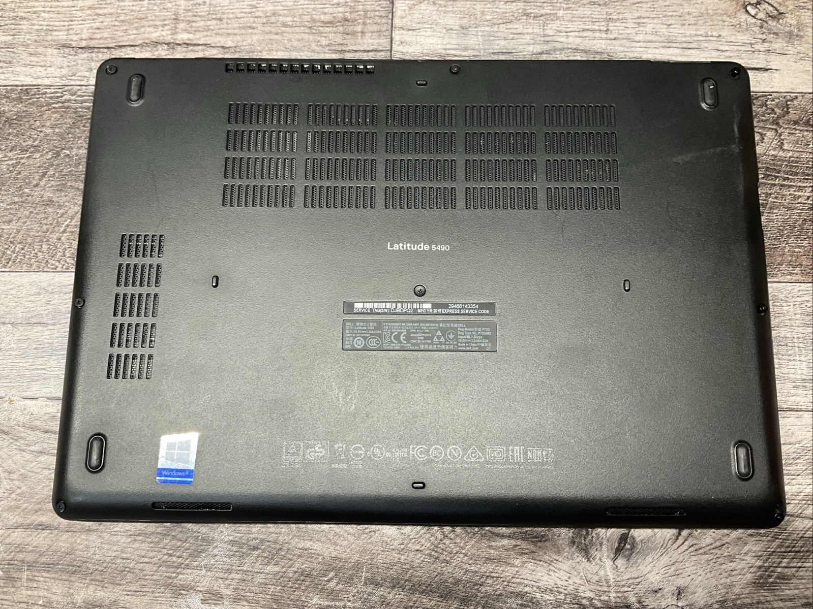 Latitude 5490 / i5 8th / No RAM Laptop Notebook PC / B3N