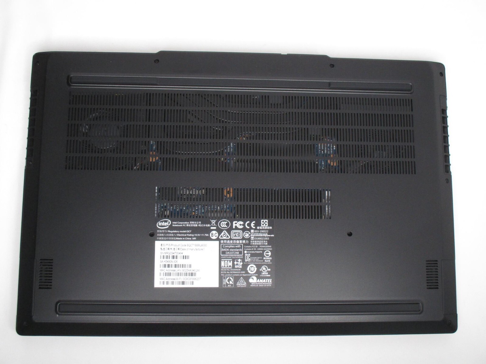 Intel Whitebook 15.6″ 144Hz FHD i7-9750H 16GB 500GB SSD RTX 2070 Gaming Laptop