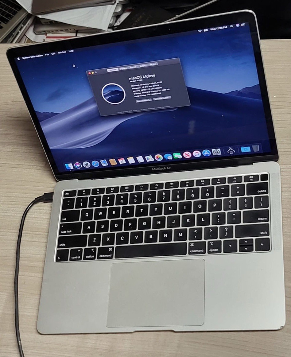 Apple MacBook Air 2019 A1932 13″ Laptop i5 256GB SSD 16GB RAM 3YR WARRANTY