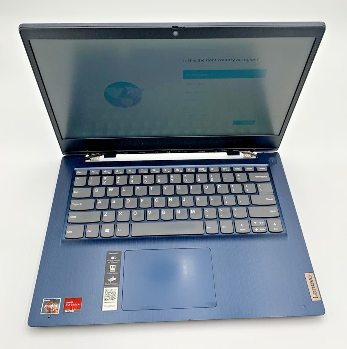 Lenovo IdeaPad 3 14ADA05 AMD ATHLON Silver 3050U 500GB SSD 4GB DDR4 Blue C/PHOTO