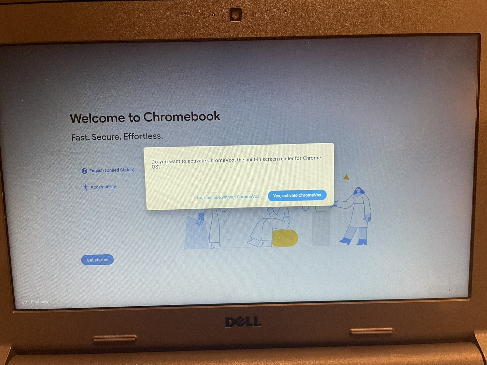 dell p22t chromebook 11p22t001 laptop grey 32 GB, 4GB Ram Memory 10 Inch Screen