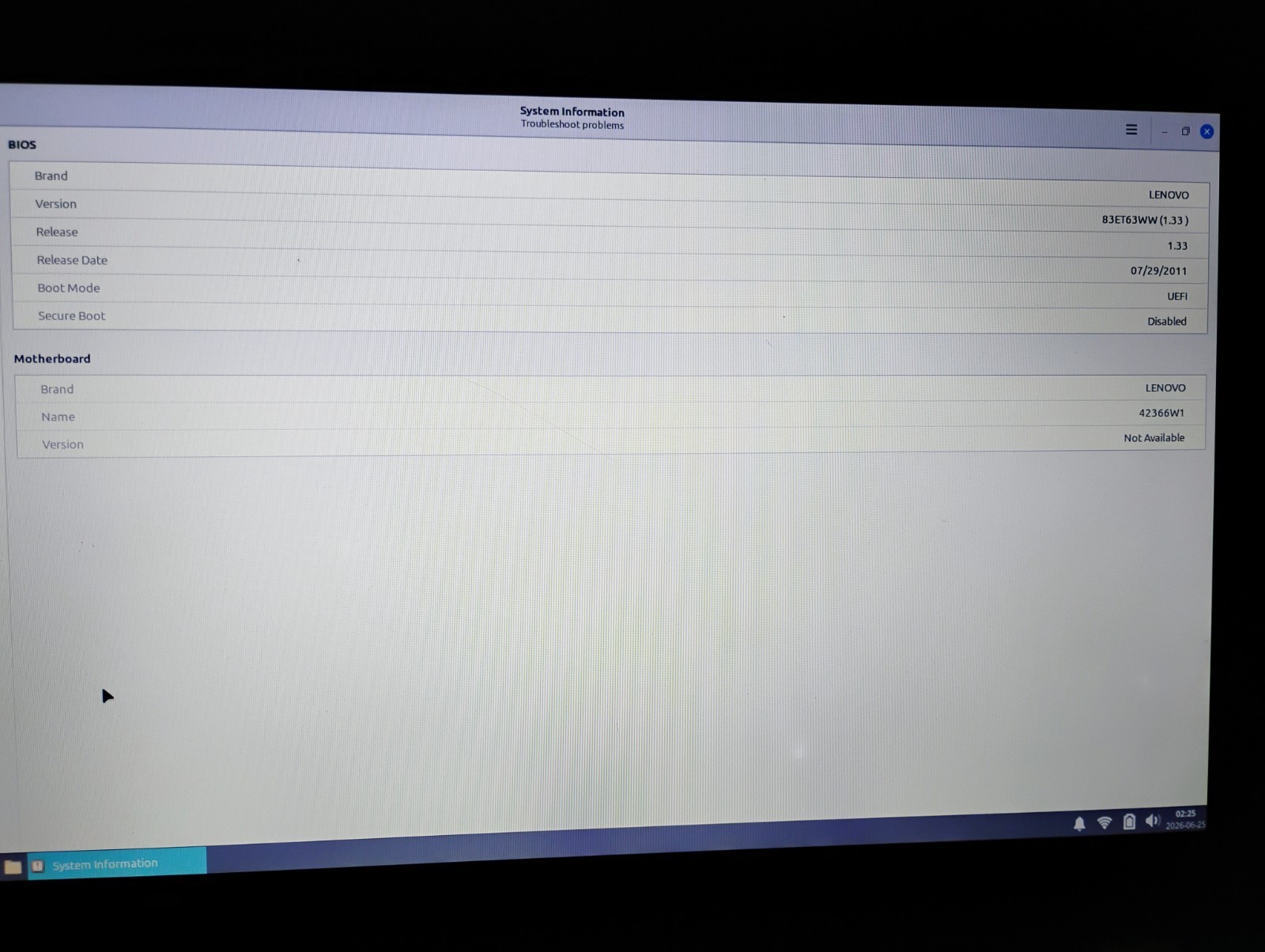 Lenovo T420i Laptop: i3-2130M, 16GB Ram, 128GB SSD, Webcam, Linux Mint