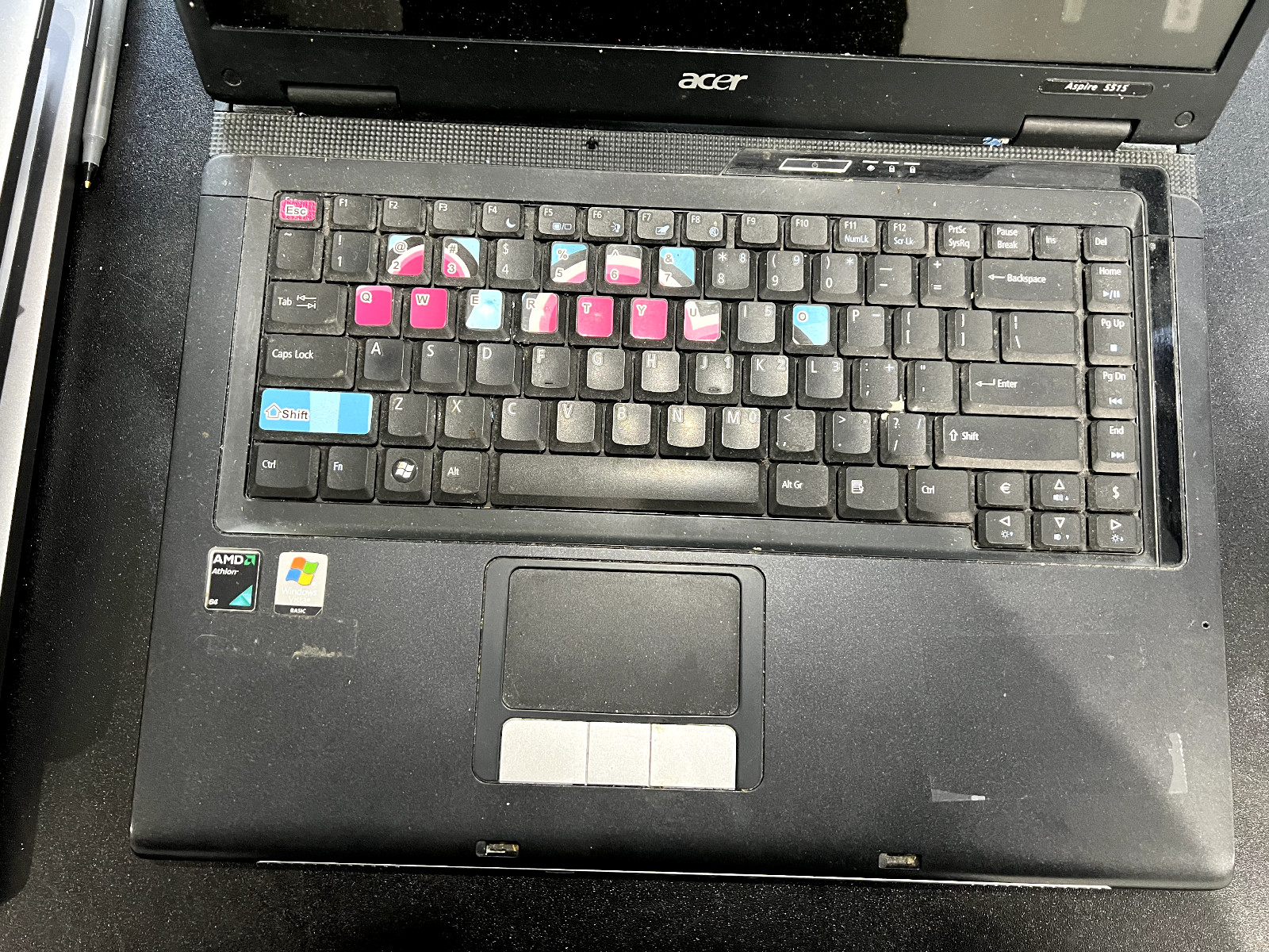 Acer Aspire 5515 KAW60 Black 15.4″ Display Built-in Webcam Laptop – For Parts