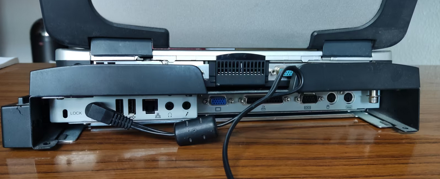 Panasonic Notebook Computer CF-72 Toughbook With Accessories Vintage