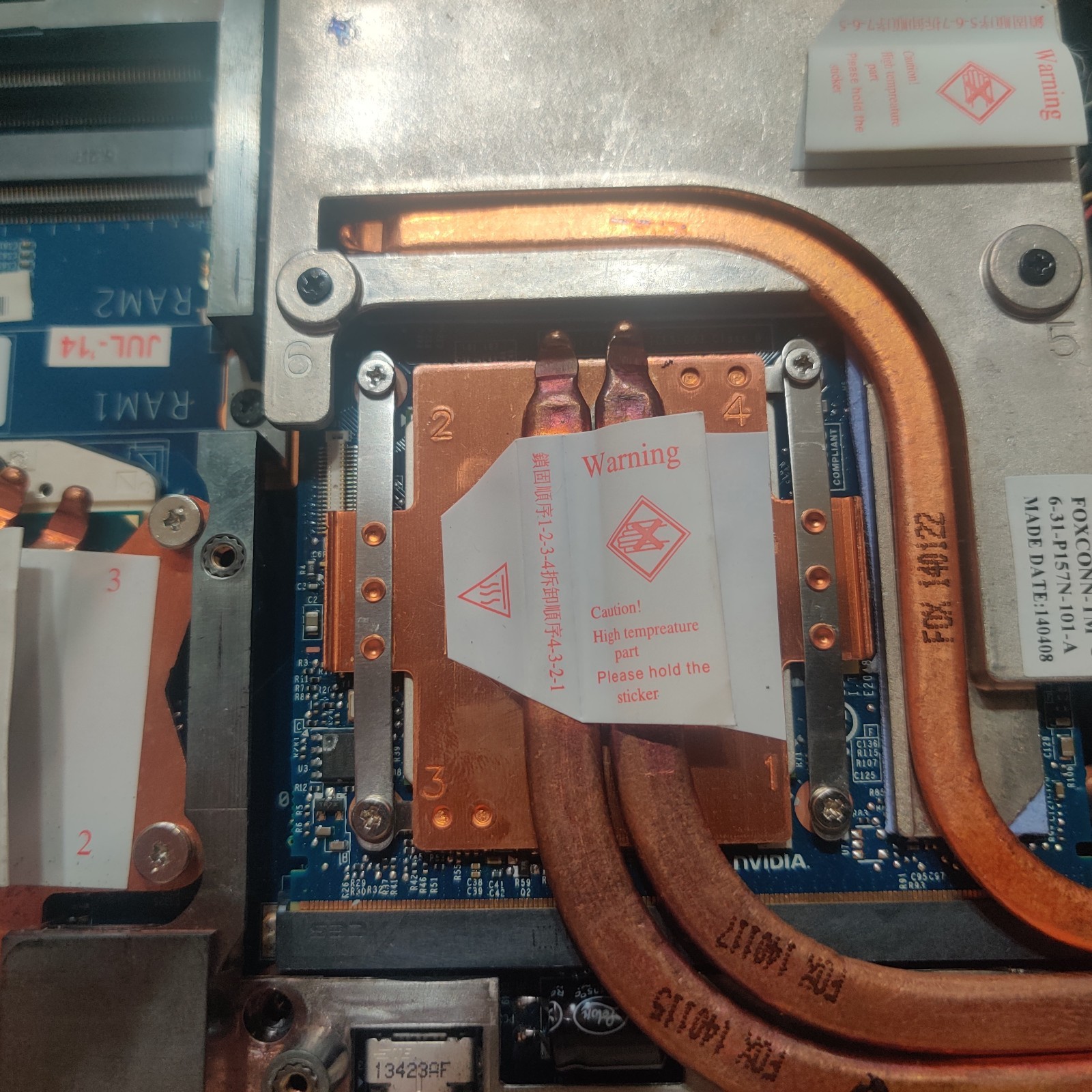 Sager Clevo P177SM-A NP8298 I7-4810mq 3.8Ghz NVIDIA 770m Gpu Works Bad Lcd 17.3″