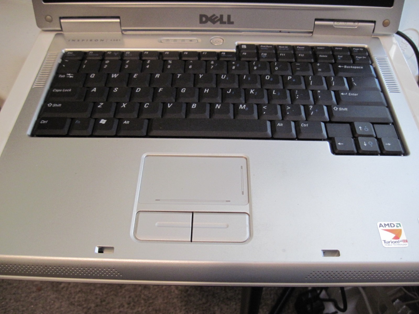 Dell Inspiron 1501 Laptop – Vintage 15.4″, 4GB RAM, 240GB HDD, Windows XP