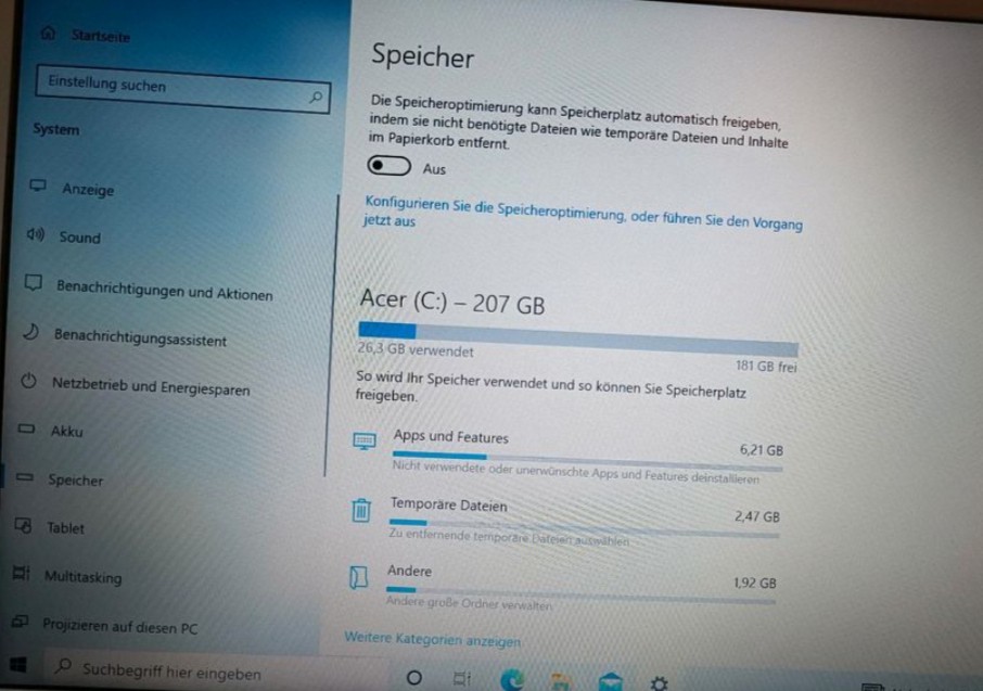 Acer Laptop Notebook PC i3, V 2.00 GHz, 4 GB, 200 GB SSD HDMI