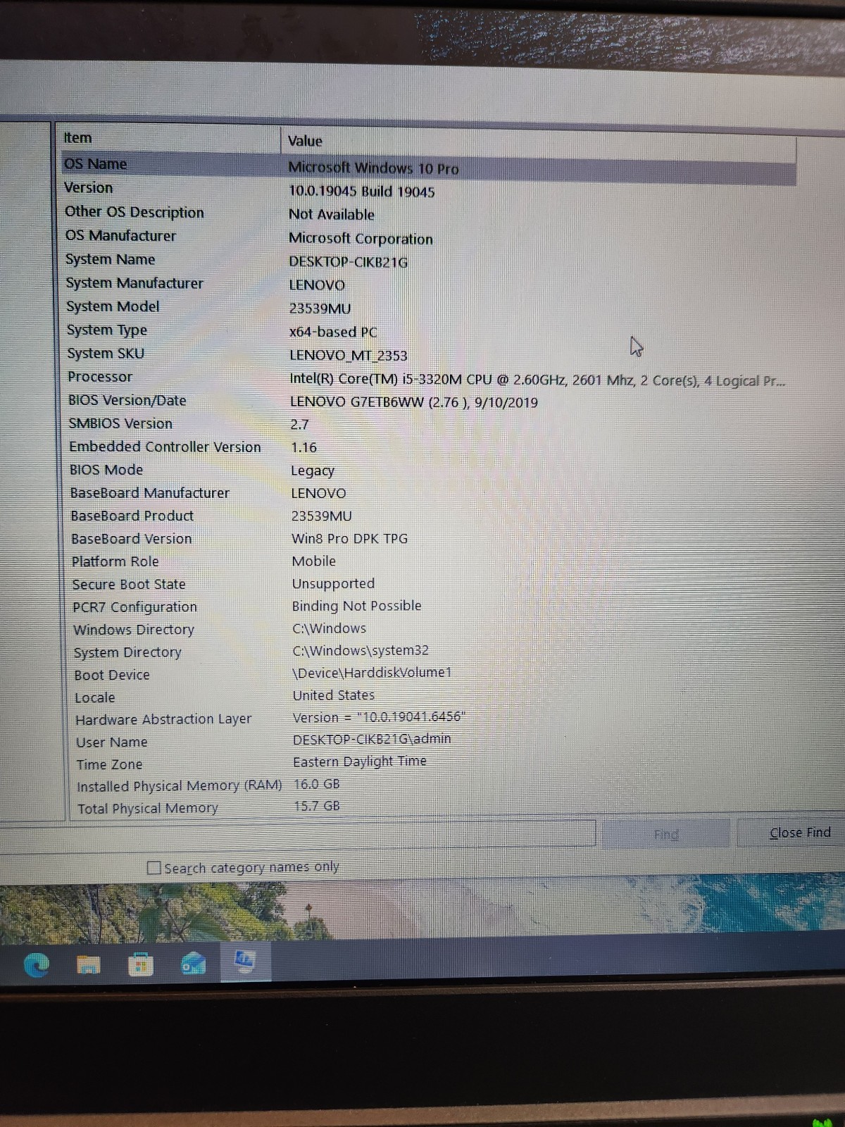 Lenovo ThinkPad T430s laptop 14″ Core i5-3320M 2.6GHz 16GB 240GB SSD Win10Pro
