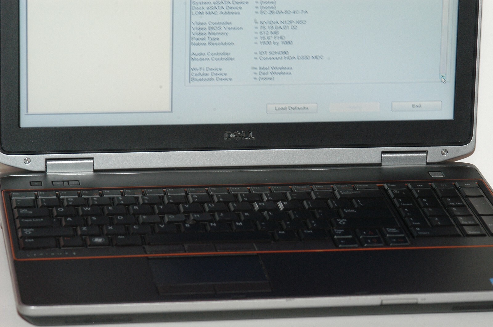 Dell Latitude E6520 Core i7-2760QM 2.40GHz 4GB 250GB HDD