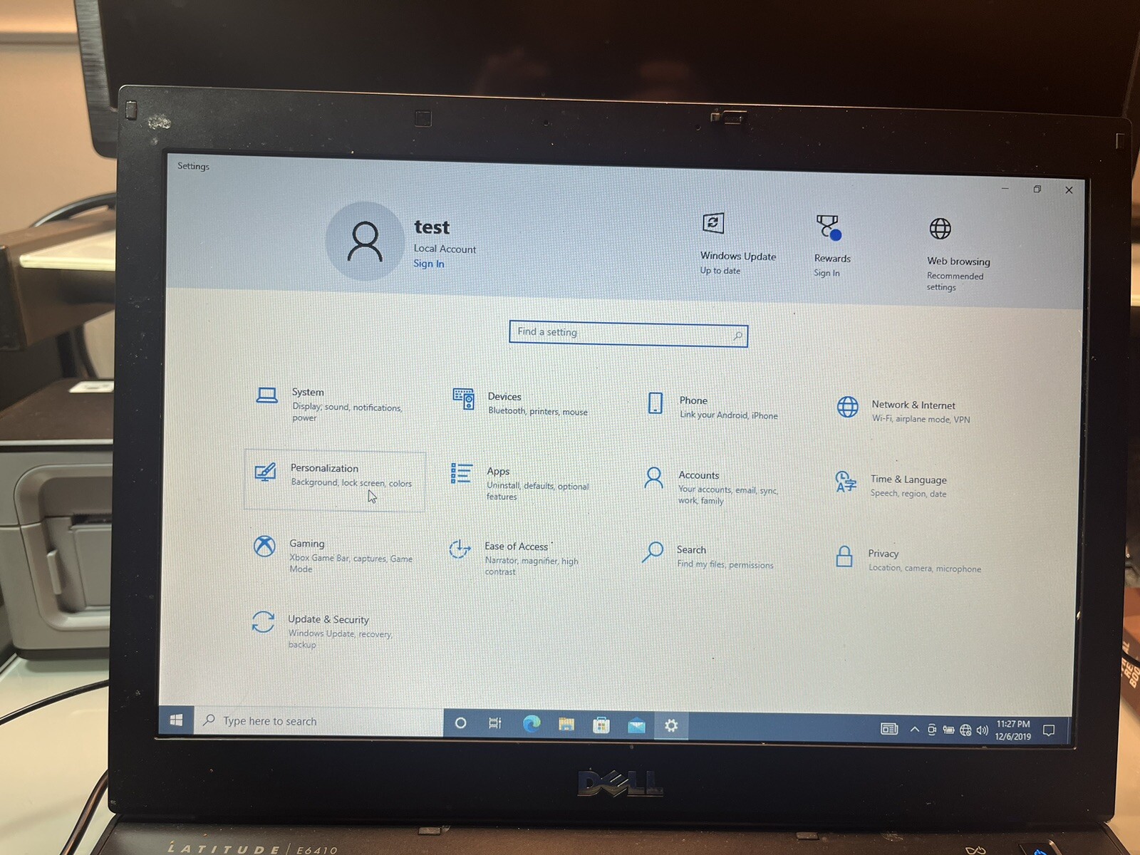Dell Latitude E6410 Windows 10 Pro 64-bit Intel Core i5-520M 4GB RAM 160GB HDD
