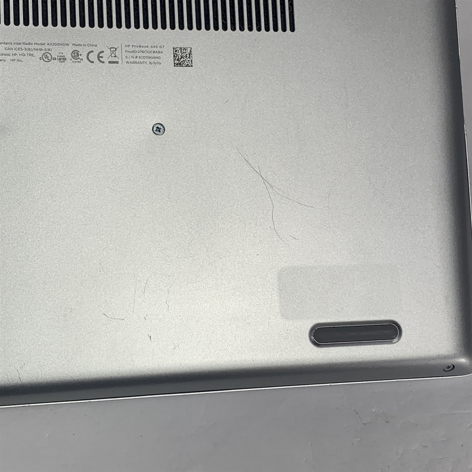 HP ProBook 445 G7 14″ Laptop Ryzen 5 4500U 2.3GHz 16GB – NO DRIVE