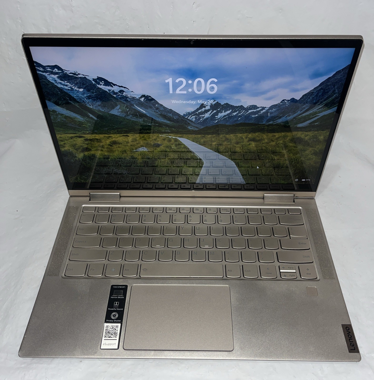 Lenovo Yoga C740-14IML i5-10210U@1.6GHz, 8GB RAM, 512GB M2, Win 11 Home *READ