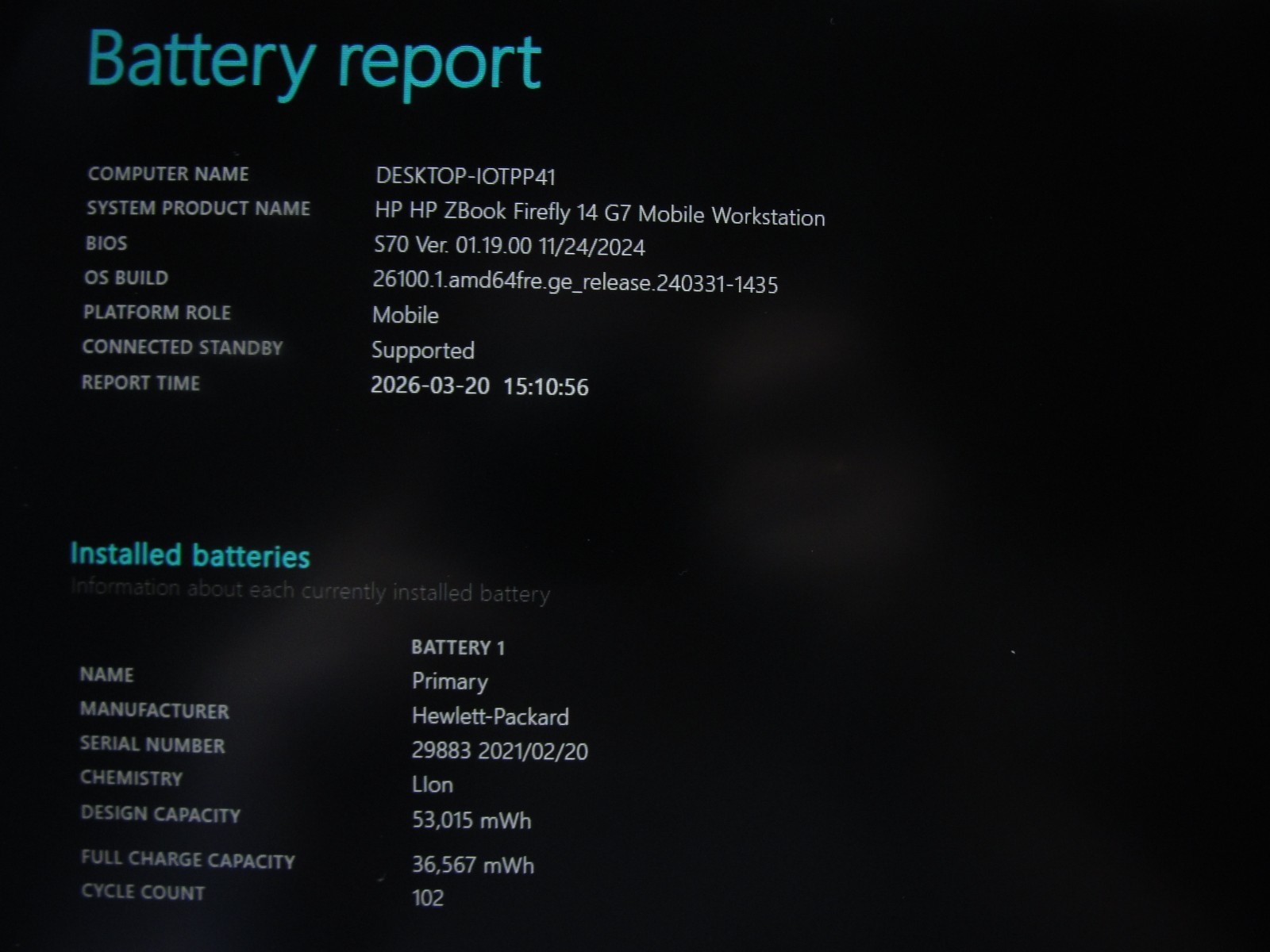 HP ZBook Firefly 14″FHD Intel Core i5-10310U 1.7GHz 16GB RAM 256GB SSD +P/A