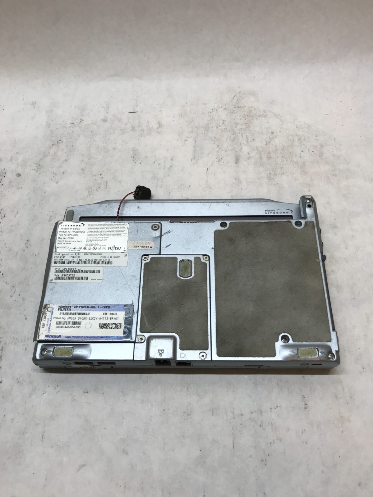 Fujitsu LifeBook P Series CP145814 Transmeta TM5800 800MHz 240MB RAM Parts! – DW