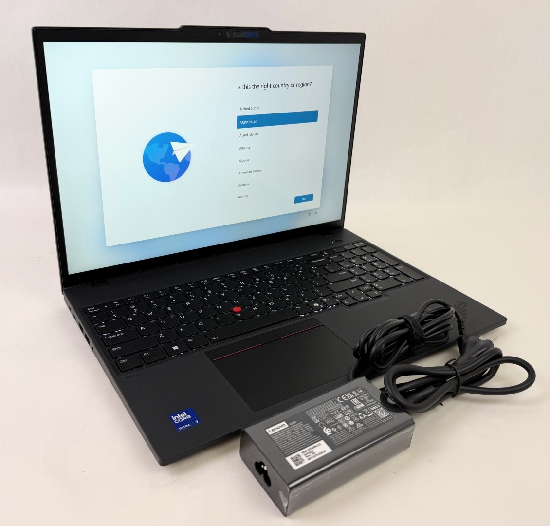 Lenovo ThinkPad T16 G4 16″ WUXGA Touch Ultra 7 255U 32GB 1TB SSD W11P