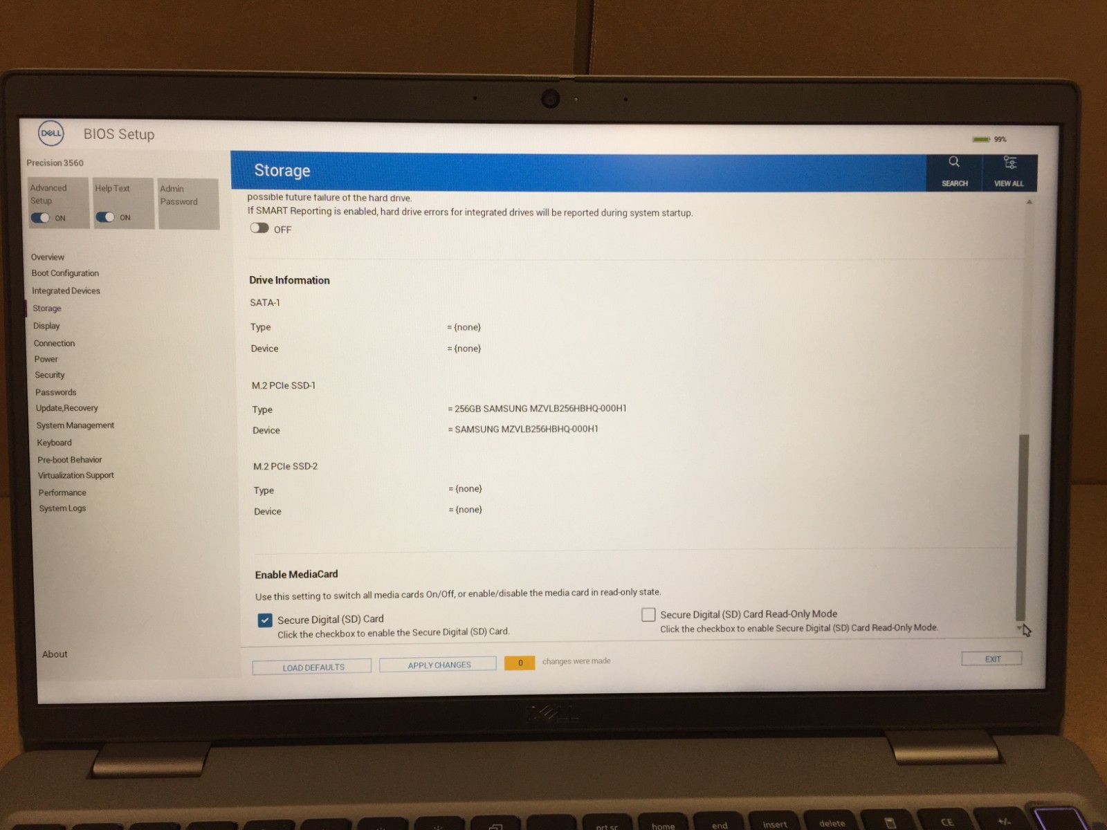 Dell Precision 3560 15.6″ FHD Laptop i5-1135G7 16GB RAM 256GB SSD Backlit w/ AC