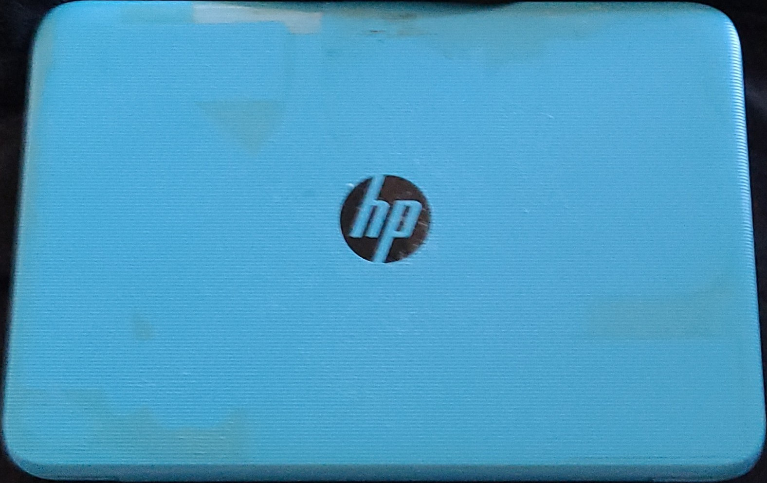 HP Blue Notebook Laptop Portable Computer Sleek Design Lightweight Stylish Blue