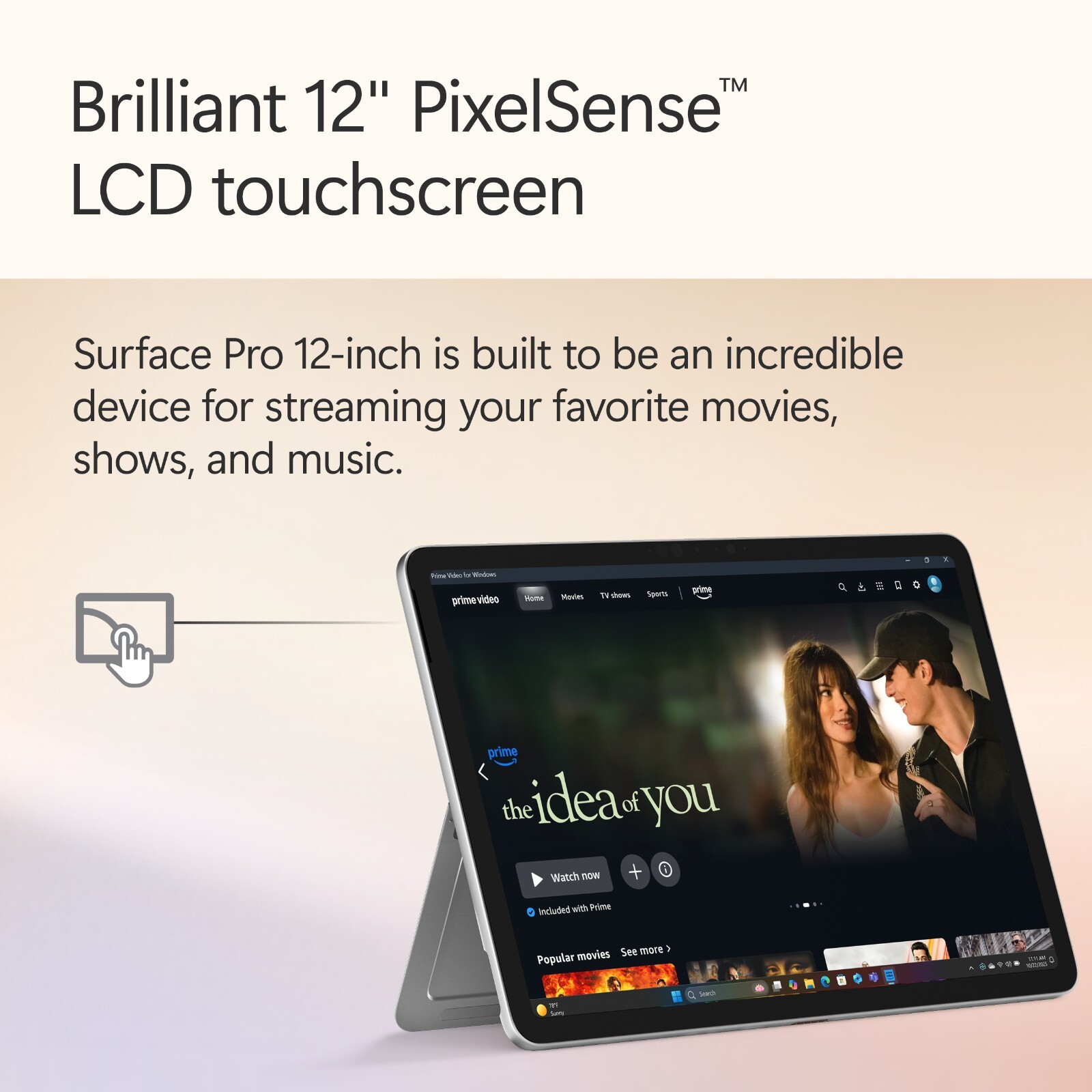 Microsoft Surface Pro Copilot+ PC 12″ Snapdragon X Plus 16GB RAM 256GB UFS