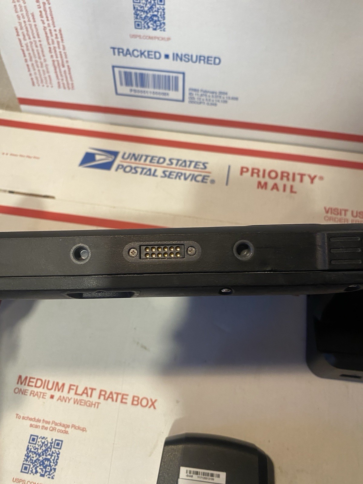 Getac EX80 windows Rugged tablet With Stand/base Power Supply Included Tested