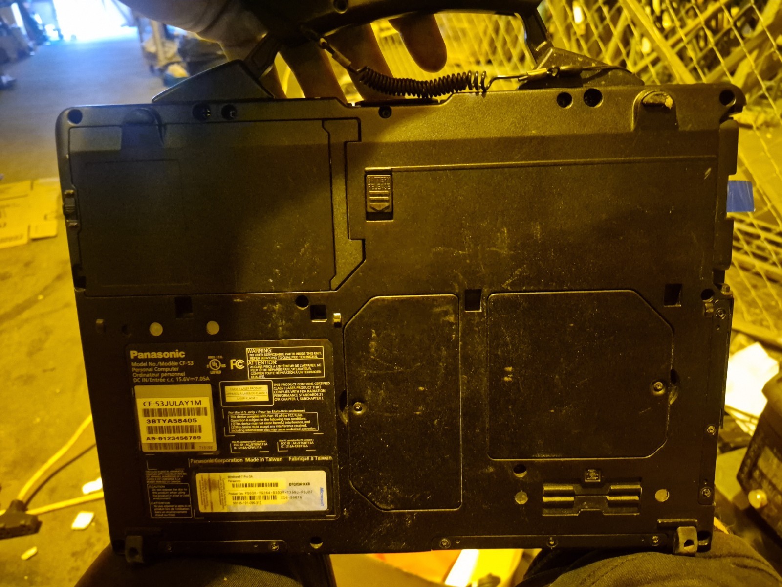 Panasonic Vf 53 Tough Book Windows 7 Corei5 Vpro