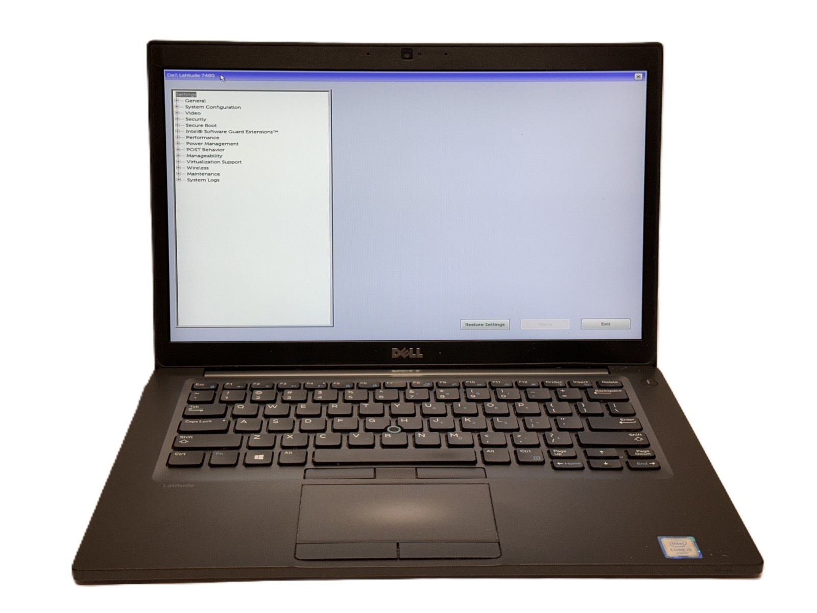 Dell Latitude 7480 14” i5-6200U 2.3 GHz | NO RAM, SSD, Battery, AC | ✅ BIOS