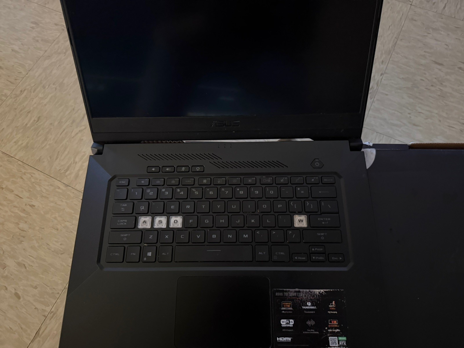 ASUS TUF Dash F15 FX516P 15.6″ FHD 144Hz – RTX 3050, i7-11370H, 512GB SSD, 16GB