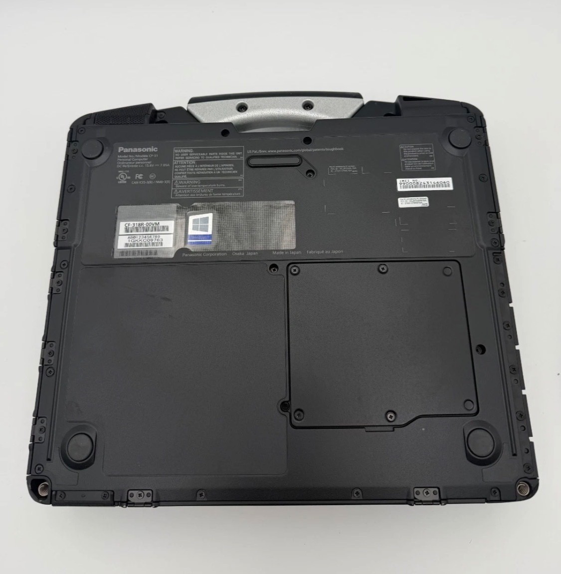 Panasonic Toughbook CF-31 MK6 i7-7600U Touch 16GB 256 SSD Win11pro 4G/DVD -Clean