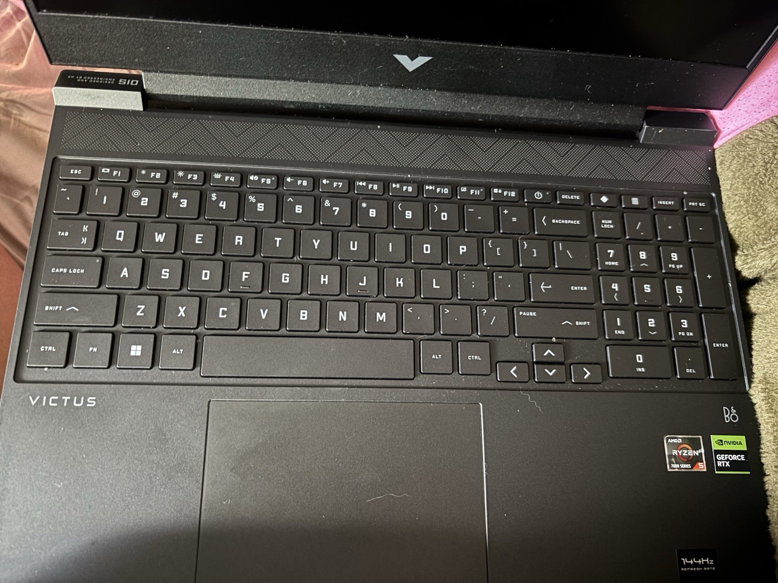 HP Victus 2023 Gaming Laptop 15.6″ NVIDIA GeForce RX2050