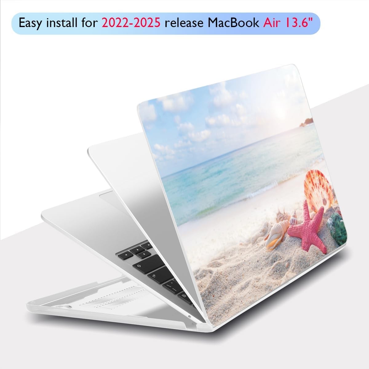 MacBook Air 13.6 inch Case M5 A3449 A3240 A3113 A2681 (2026 2025 2024 2023)