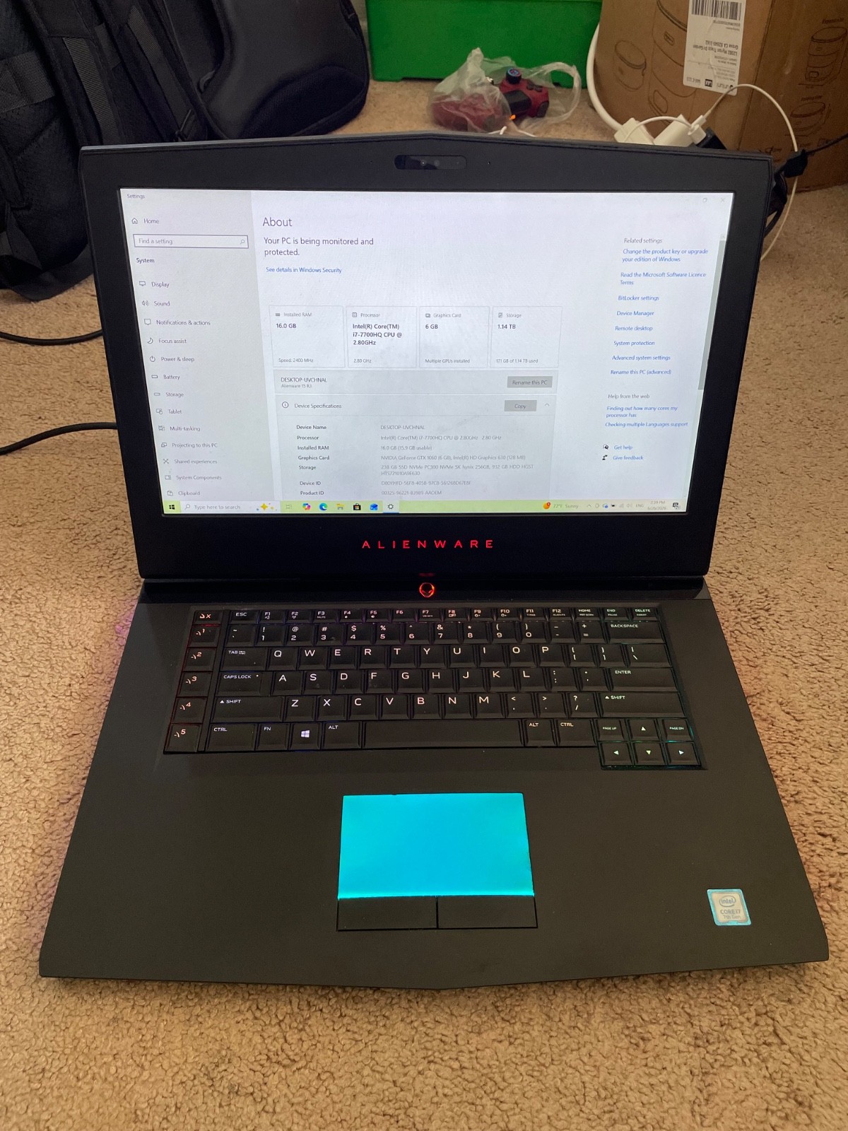 Dell Alienware 15R3