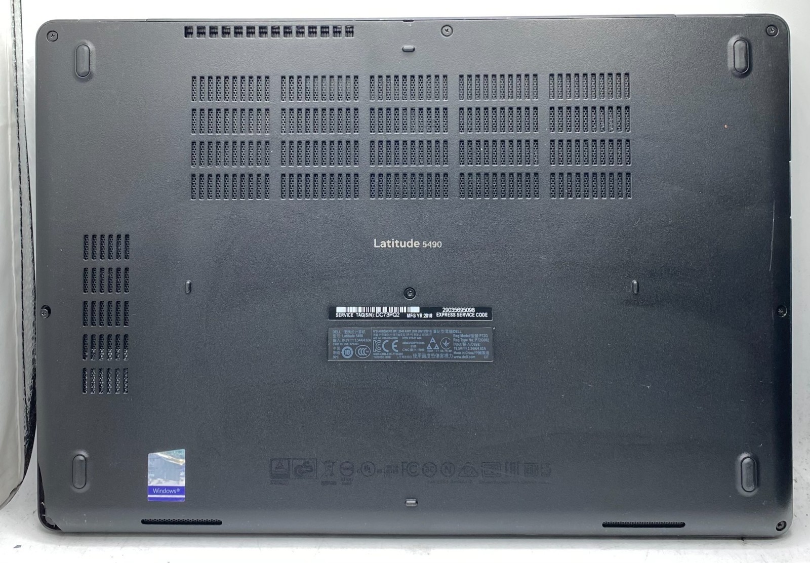 Dell Latitude 5490 14″ Laptop Intel Core i5-7300U 2.60GHz 16GB RAM 512GB SSD