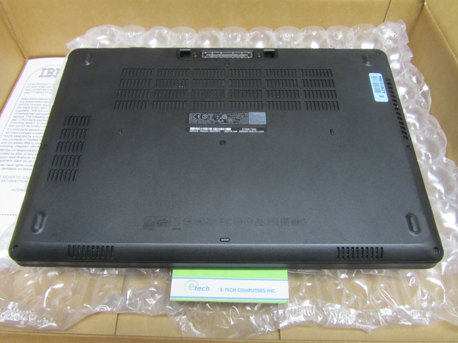 1 unit – Dell Latitude E5470 i5-6300U 2.4GHz 8GB RAM 256GB SSD 14″ HD 1366×768