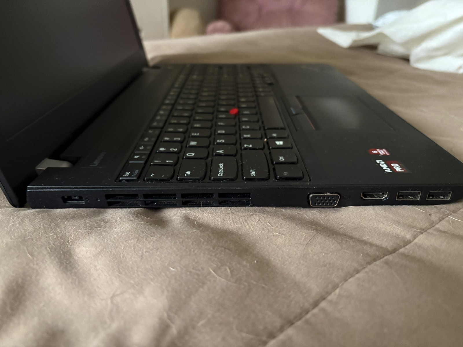 Lenovo Thinkpad e575 AMD Pro A6 9500B Cpu 16GB Ram 480 Ssd Drive