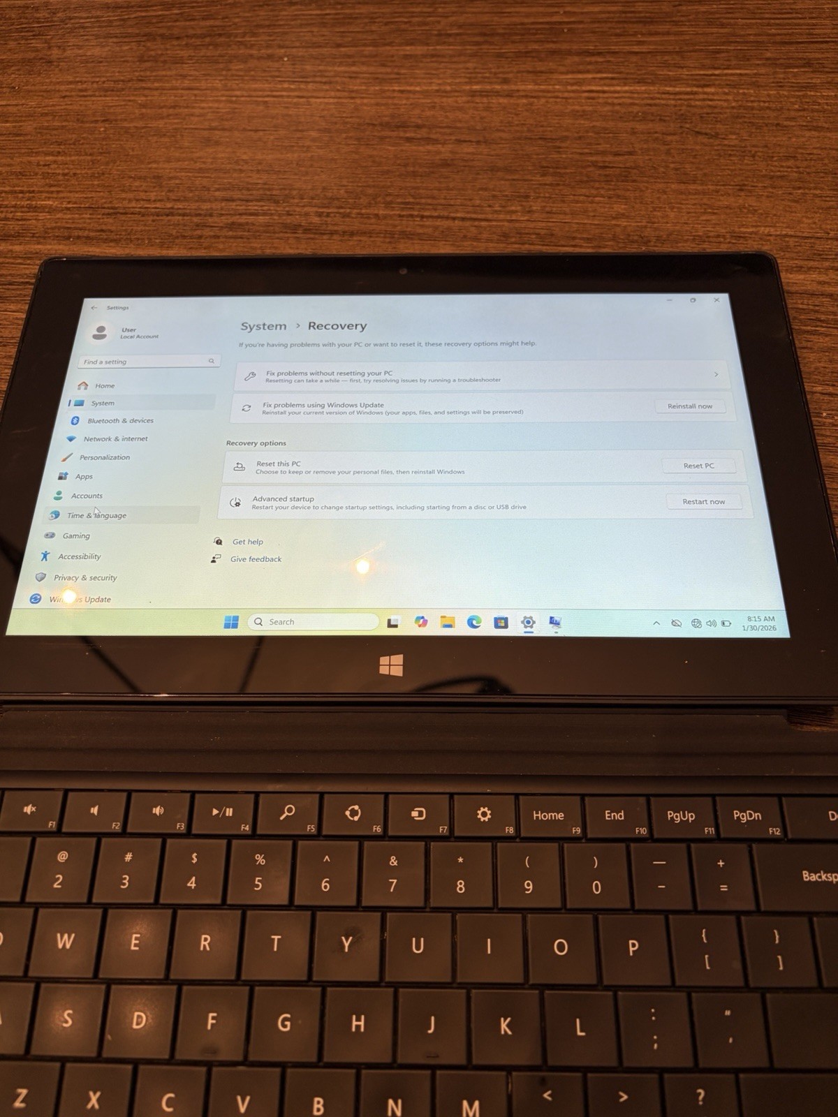 Microsoft Surface Laptop 1st Gen Touch screen i5-7th 4GB RAM 64GB SSD Win 11 Pro