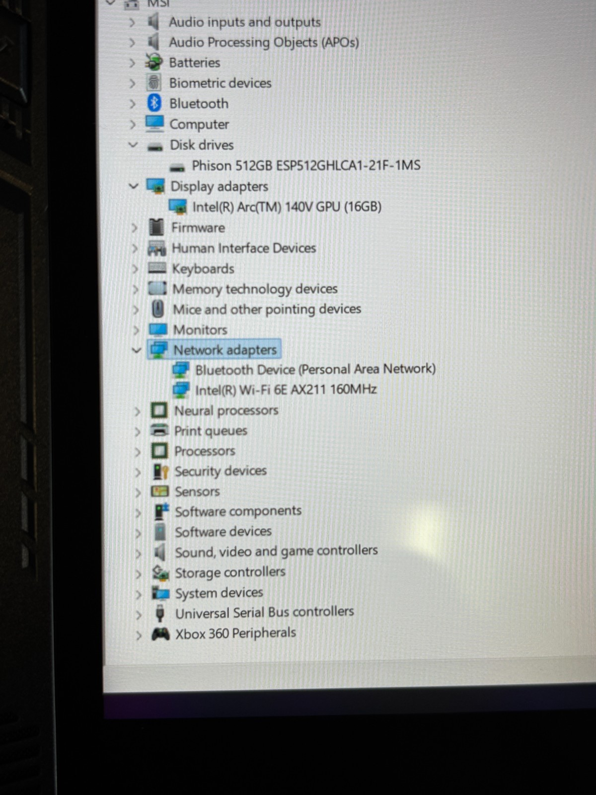 MSI Claw 7 AI+ A2VM Ultra 7 258V 32GB 512GB