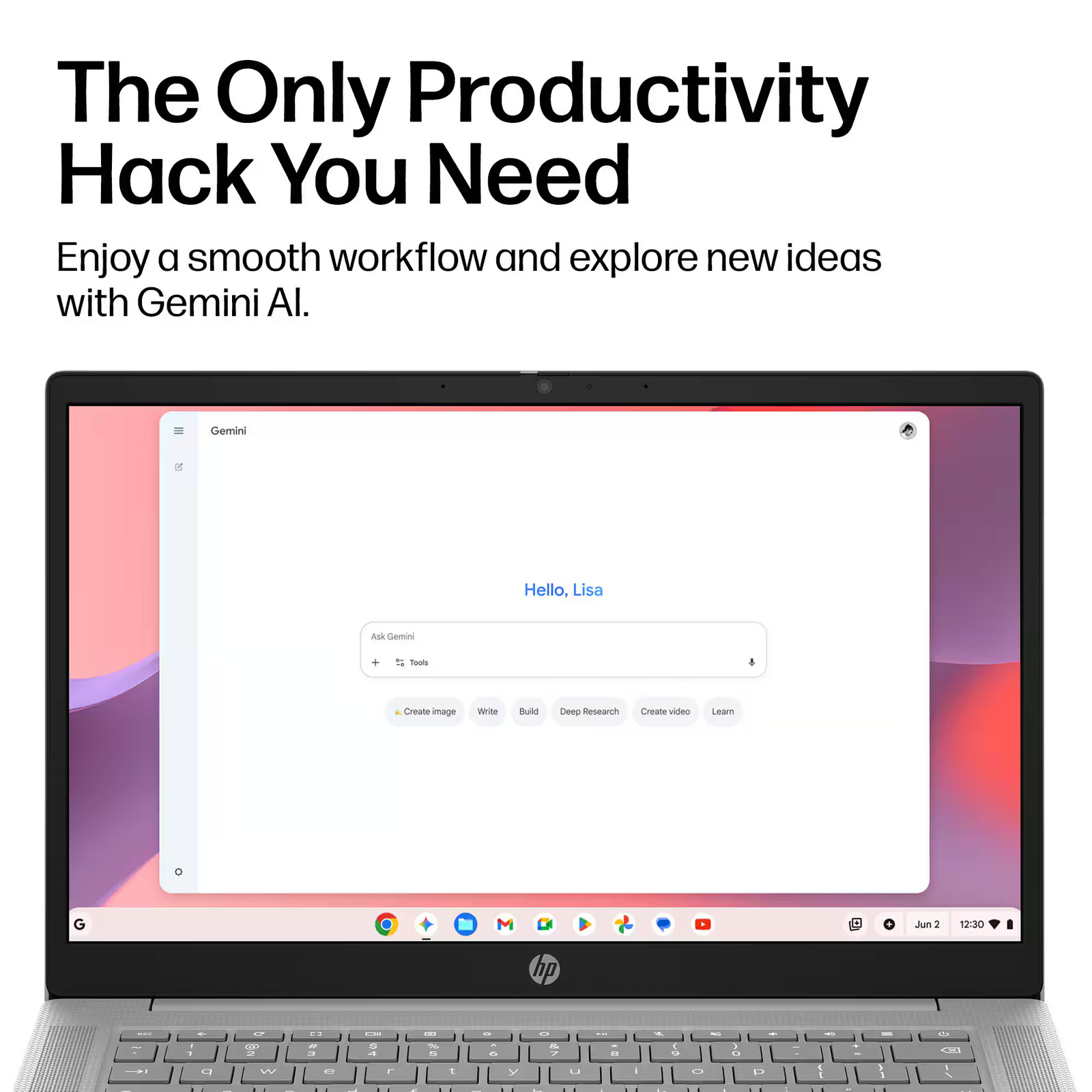 HP – 14″ Chromebook – MediaTek Kompanio 540 – 4GB Memory – 64GB eMMC – Modern…