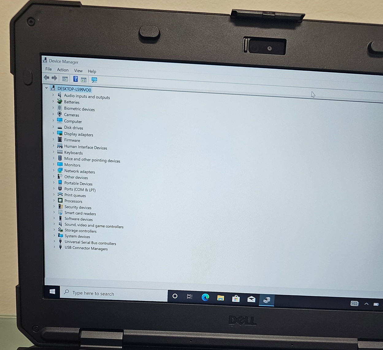Dell Latitude 14 Rugged 5420 Laptop i5-8350U 16GB 256GB WEBCAM BLACK