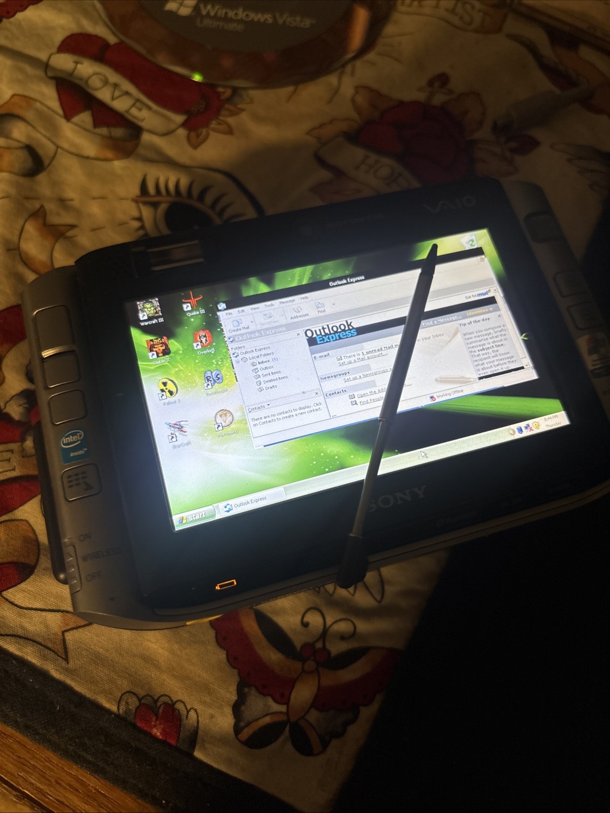 Sony VAIO 4.5-inch Micro Laptop 1GB RAM 40 GB HD (VGN-UX280P)