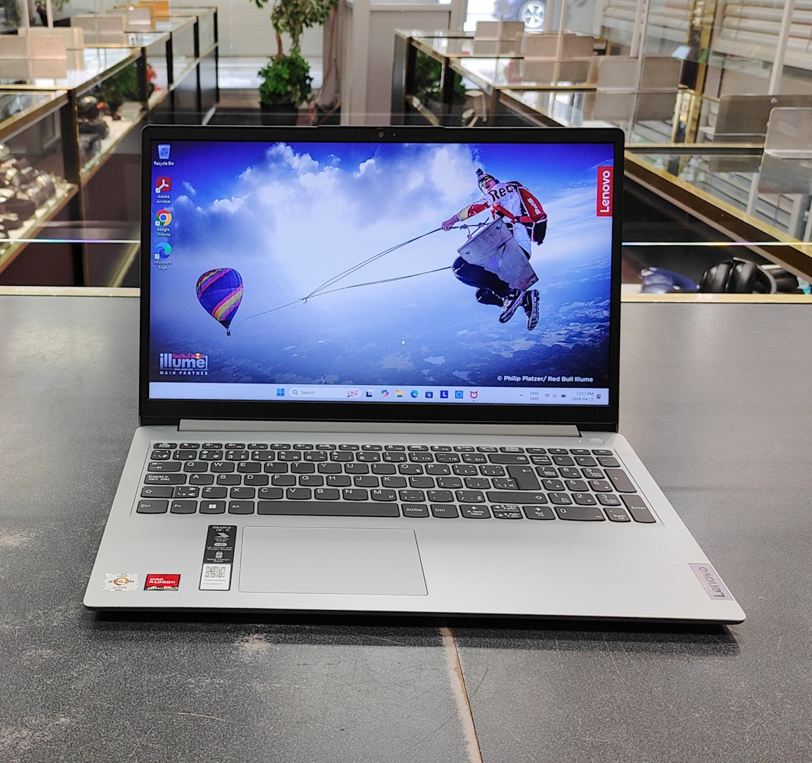 Lenovo IdeaPad 1 15.6″ 2023 Model Laptop w/ AMD 7120U 4GB 128GB SSD Win11 15AMN7