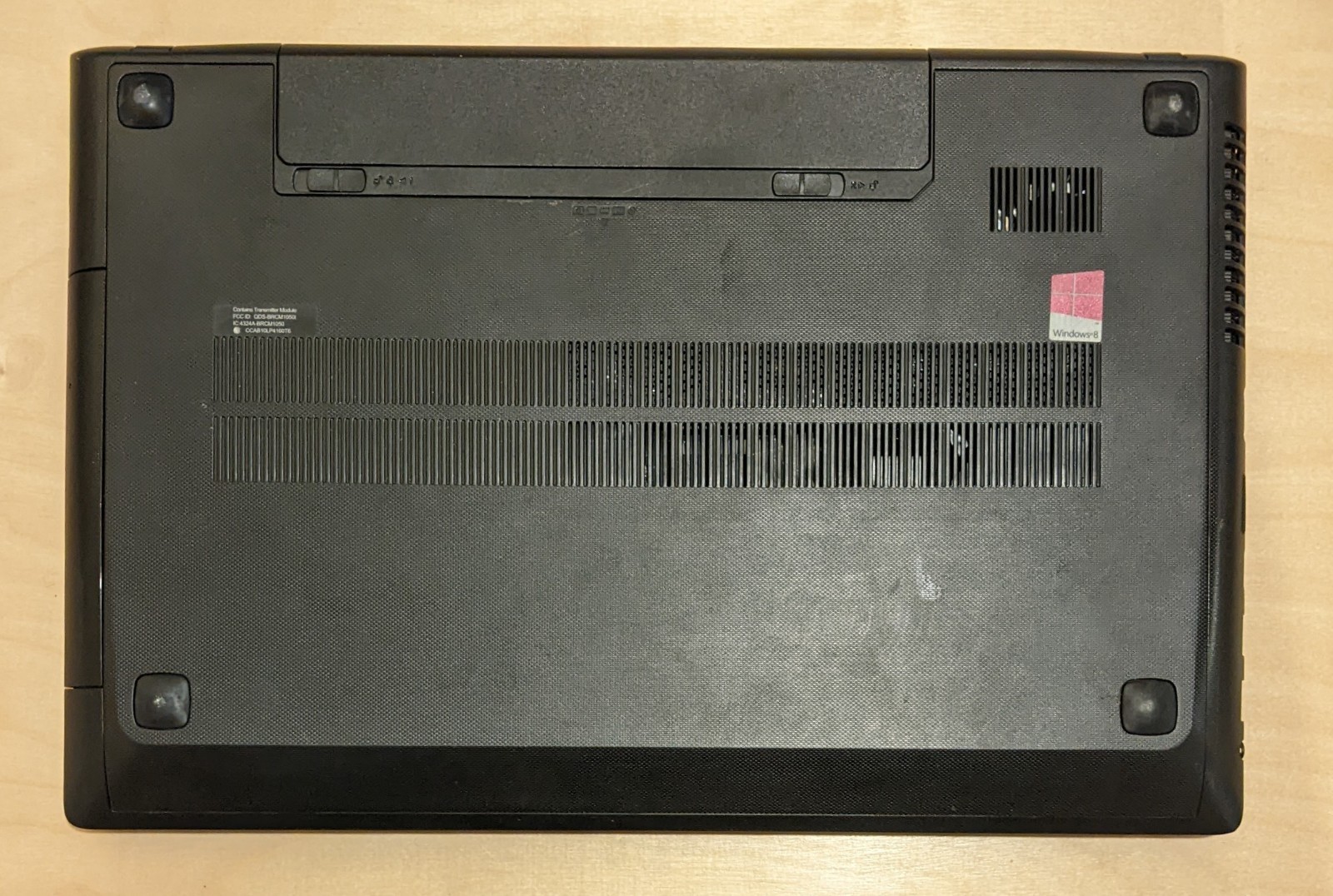 Lenovo G505 20240 Laptop Notebook AMD E1-2100 1GHz 2GB Ram NO HDD NO AC Charger
