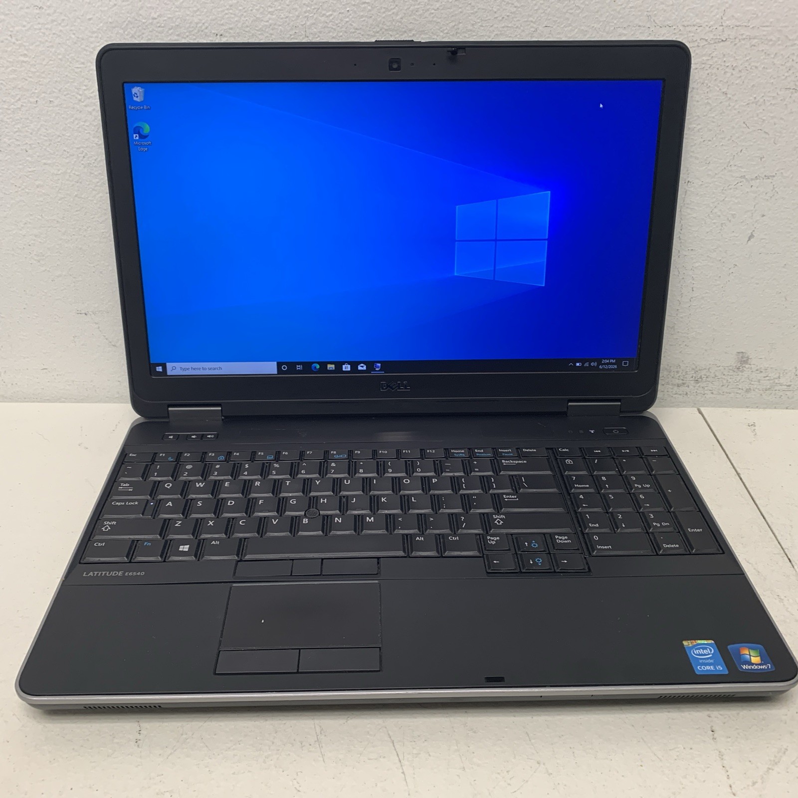 Dell Latitude E6540 Core i5 4310M 2.7GHz 4GB RAM 128gb SSD W10P Wind Not Activat