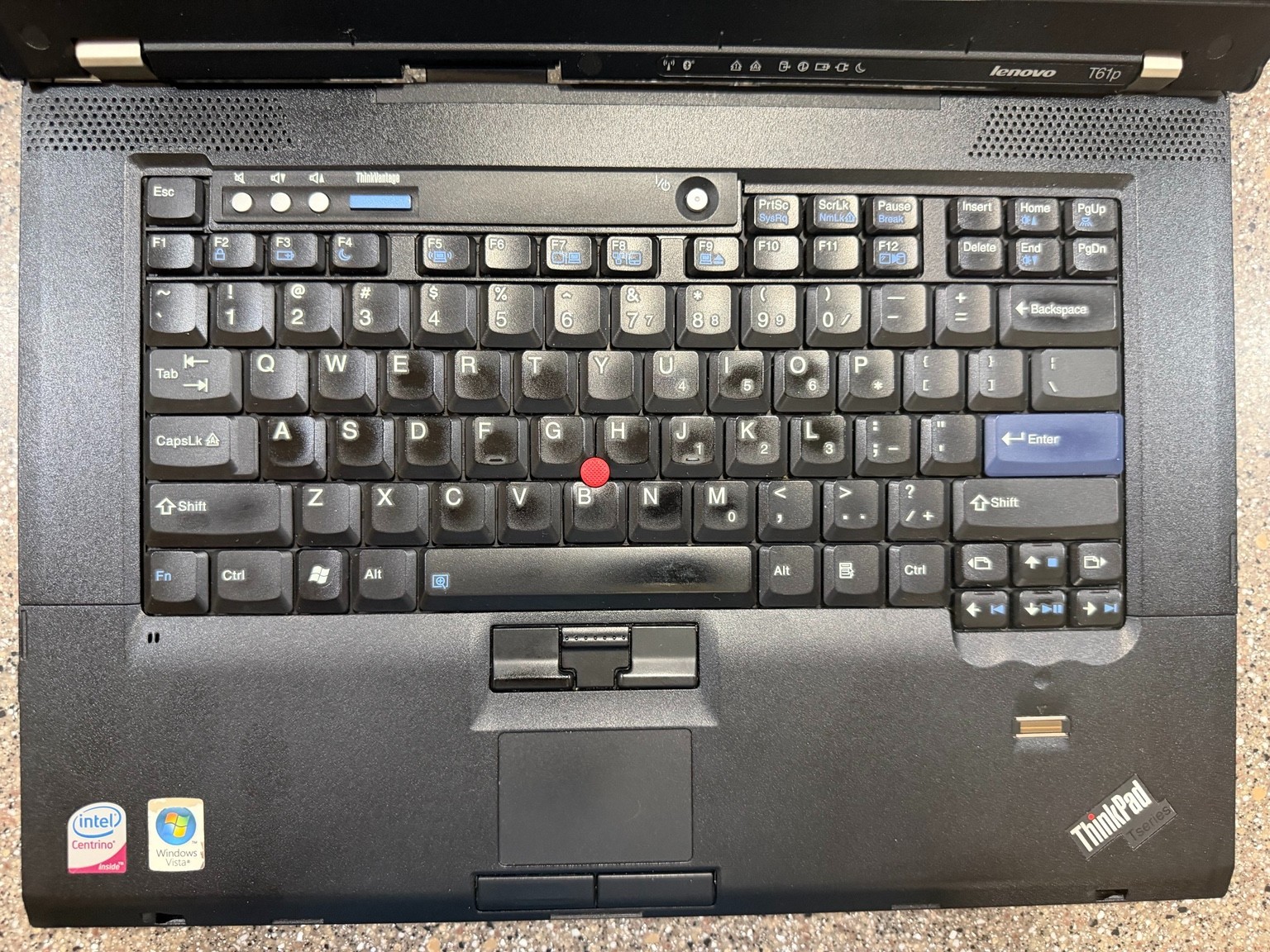 Rare Lenovo ThinkPad T61p 15.4″ WUXGA 1920×1200 T7800 4GB Win10 Pro Quadro FX570