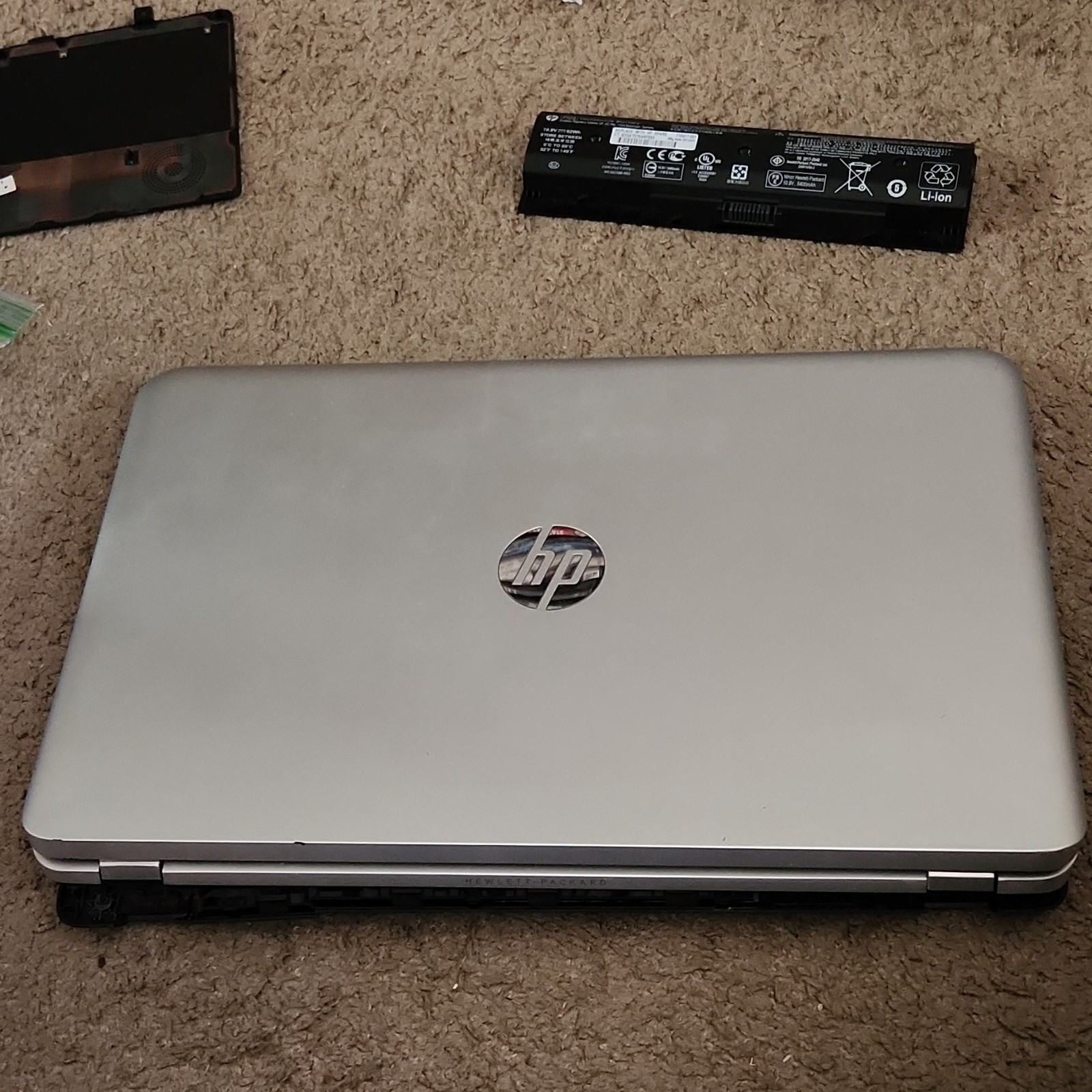 HP ENVY 15.6″ working touchscreen Laptop Silver Corei5 2.30GHz 8GB RAM 500GB HDD