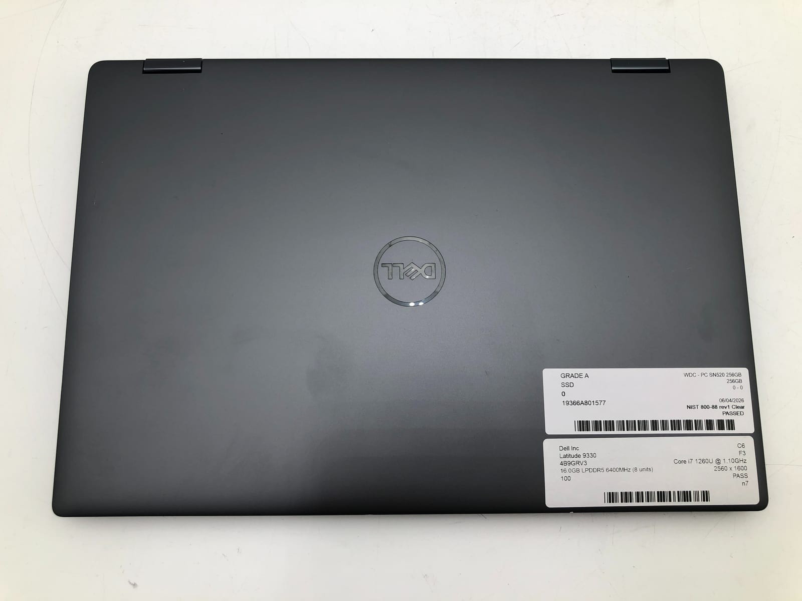 Dell | Latitude 9330 | i7-1260U | 16GB | 256GB NVMe | Win 11 Pro | 100% Battery