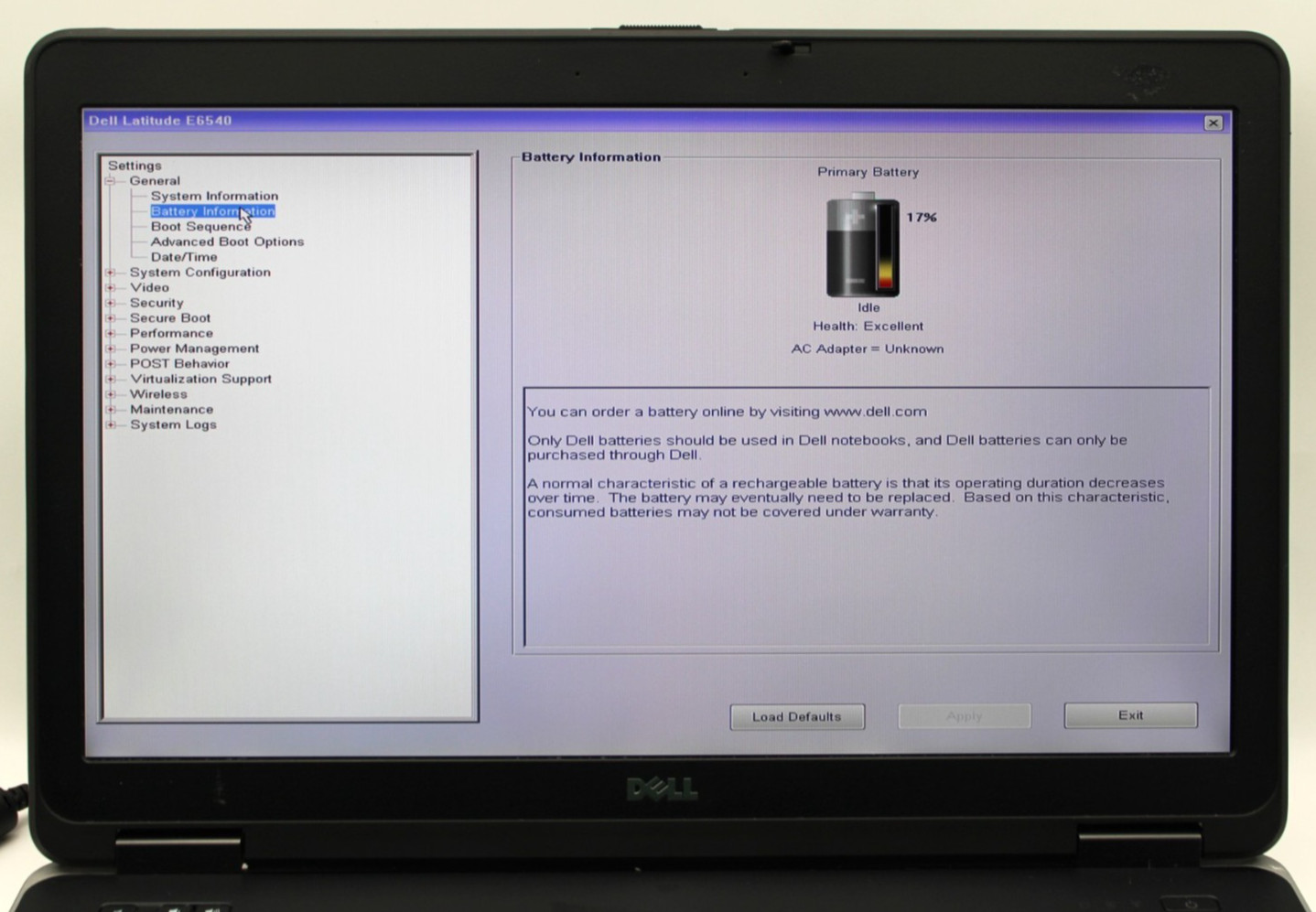 Dell Latitude E6540 i7-4610M@3.0GHz 8GB DDR3 NO STORAGE OR OS *USED/TESTED*